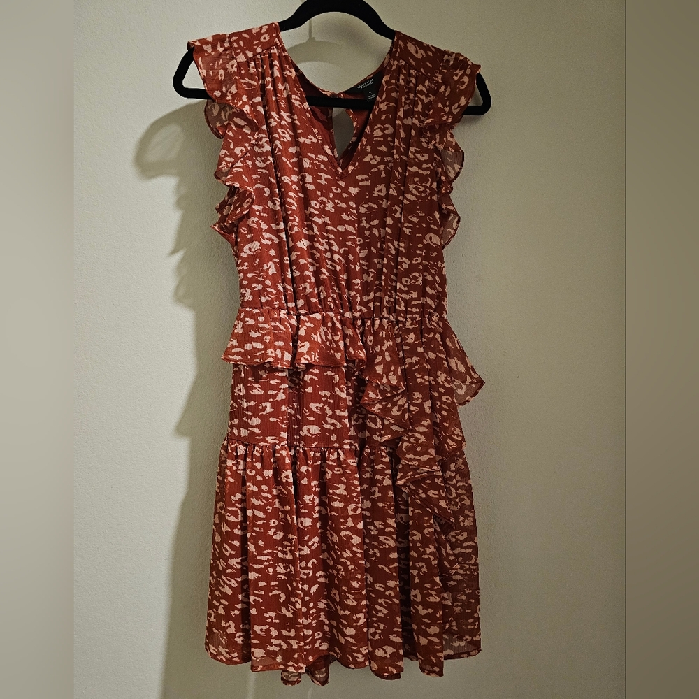 SIMPLY VERA VERAWANG Burnt Orange Dress